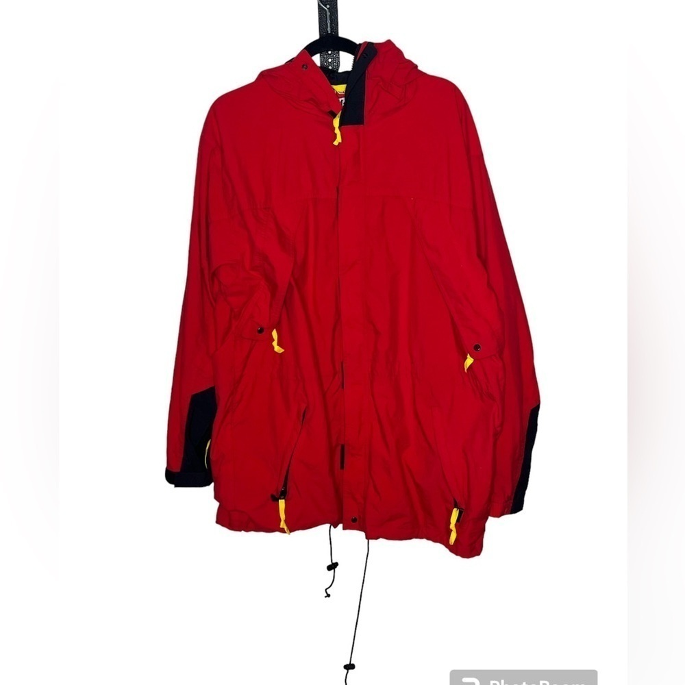 Vintage Marlboro Adventure Team Nylon Hooded Jacket Sz Large